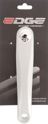 Edge crankarm links atb 170mm aluminium - zilver