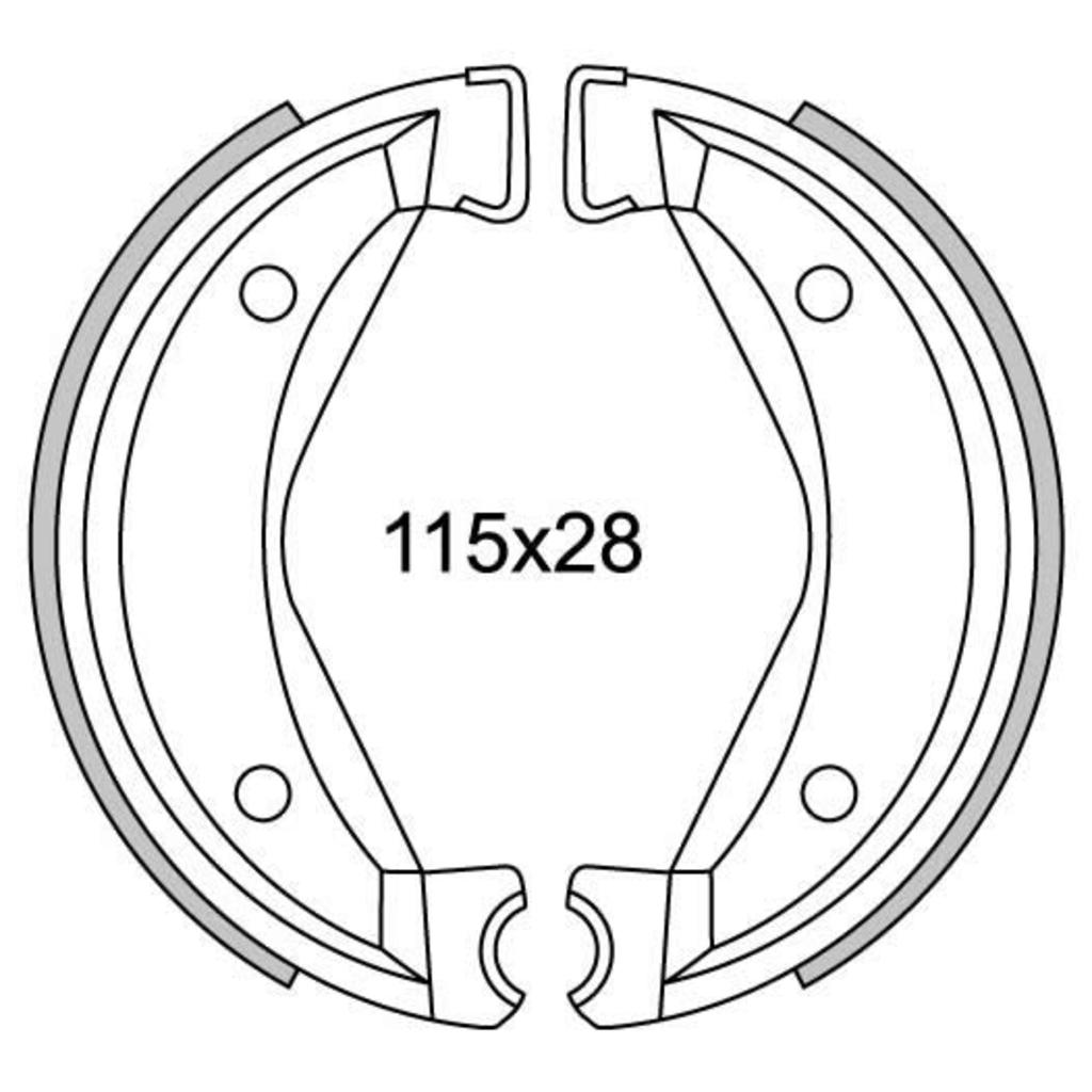 Newfren Remsegmentset GF1295 velocita