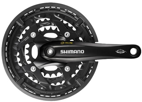 Shimano Crankstel 3 x 10 speed Trekking FC-T521 met 175mm crankarm 48-36-26T Octalink zwart