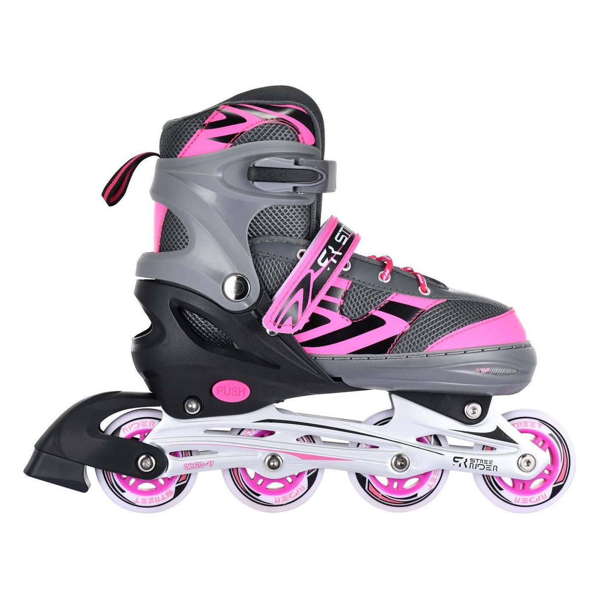 Skeelers roze grijs, maat 37-40