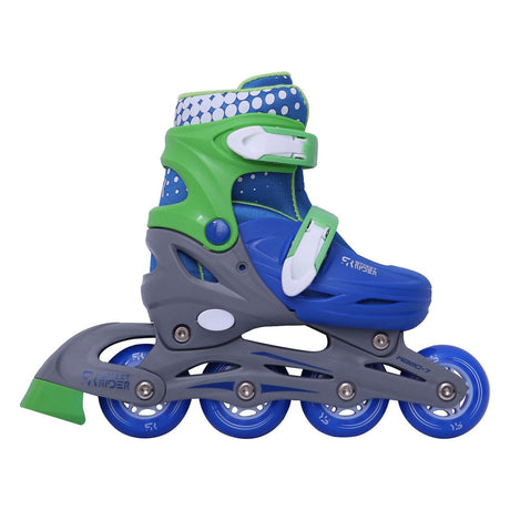 Street rider inline skeelers blauw, maat 26-29