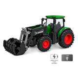 Kids Globe RC Tractor met Frontlader - Groen