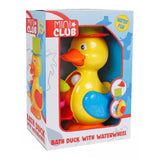 Mini club mini club badeend met waterrad, 28cm