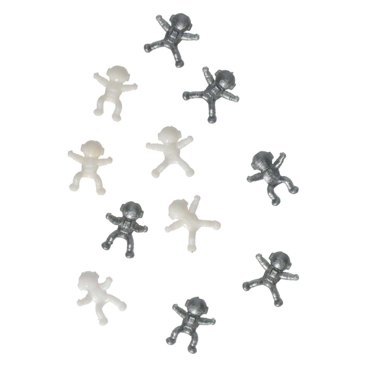 Space xplorers raamlopertjes astronaut 2cm, 12st.