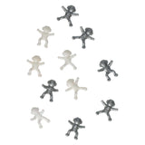 Space xplorers raamlopertjes astronaut 2cm, 12st.