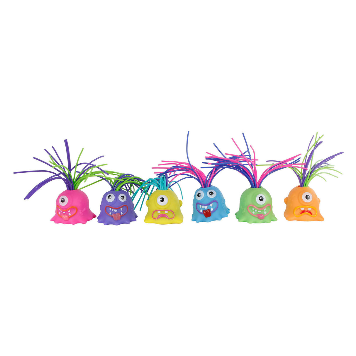 Brainboooom Gillende Monsters met Haren met Geluid, 14cm