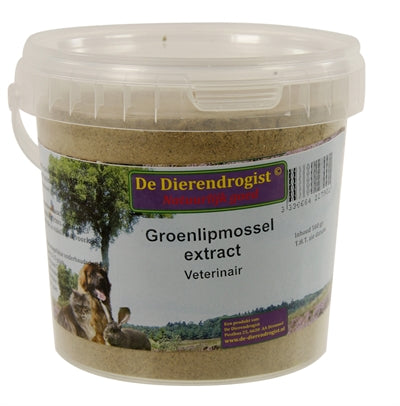 Dierendrogist Groenlipmossel extract veterinair