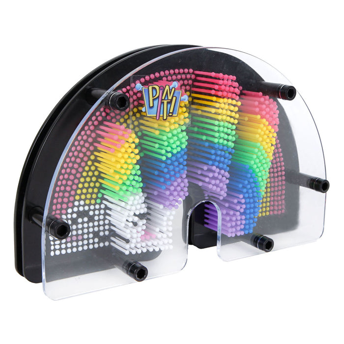 Van manen pin it! regenboog speelgoed 3d afdruk maken - kleurrijk kinderspel.