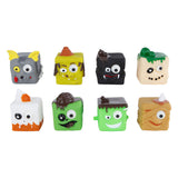 Brainboooom blokmonsters met uitpuilende ogen, 6cm