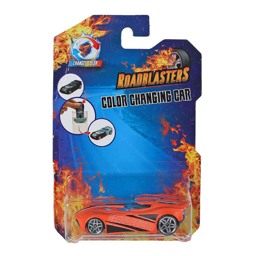 Roadstarblasters auto kleurverandering die-cast, 8cm