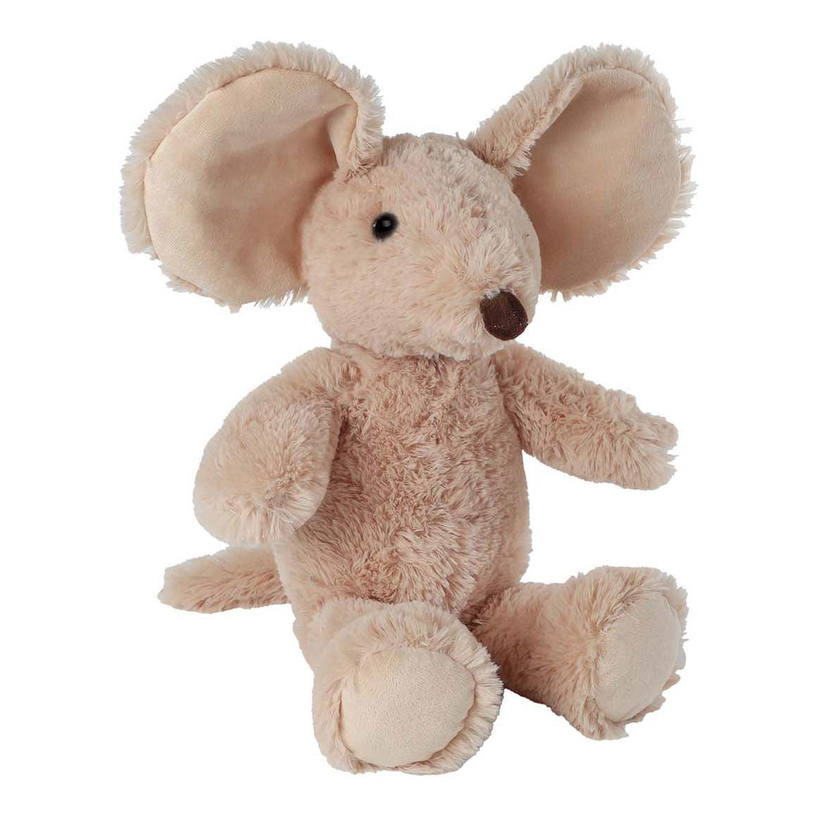 Take Me Home Knuffel Pluche Muis Bruin, 33 50cm