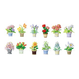 Bloemen bouwset plant in pot - 365dlg.