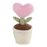 Take me home van manen pluche knuffel hart plant 17cm decoratief.