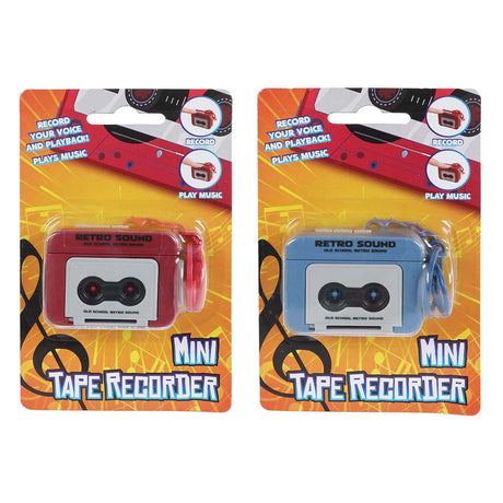Sleutelhanger cassetterecorder