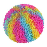 Pufferbal funky mania rainbow 18cm