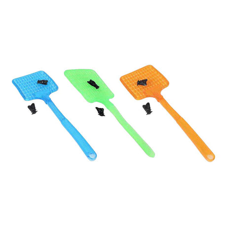 Sticky vliegenmepper met vliegen 3ass 24cm