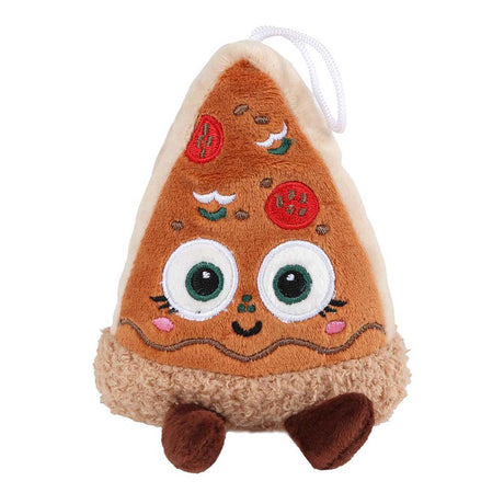 Fluffy menu food pluche 4ass 13cm