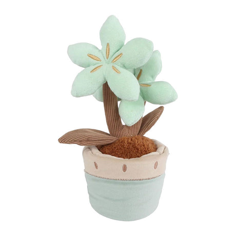 Take me home pluche plant knuffel met bloemen 24cm speelgoed.