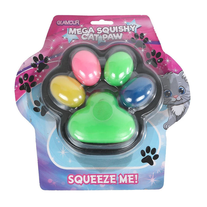 Glamour squishy mega kattenpoot 500gr