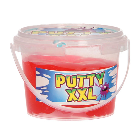 Van manen slijmemmer putty xxl glitter junior 350 gram blauw