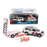 Kids Globe Globe Die-cast Politie Volvo XC90 met Pijlwagen NL