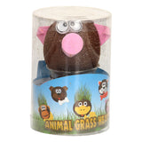 Toys amsterdam grasvriendjes varken junior 12,5 cm vilt bruin