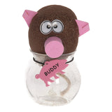Toys amsterdam grasvriendjes varken junior 12,5 cm vilt bruin