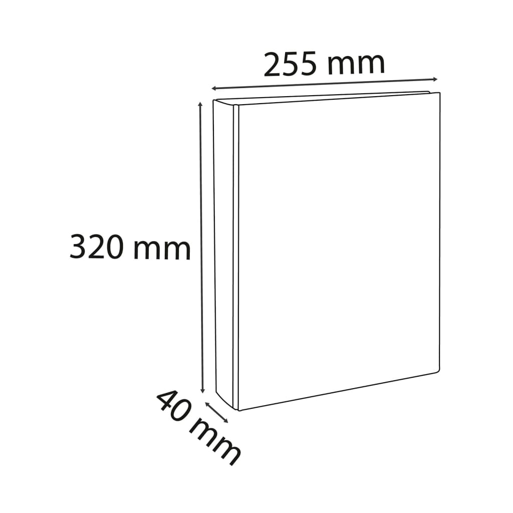 Exacompta Exacompta Ringbanden 10 st met 2 ringen A4 25 mm