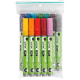 Creativ company https: www.cchobby.nl glas-porseleinstiften-glitter-lijndikte-2-4-mm-semi-dekkend-diverse-kleuren-12-stuk-1-doos