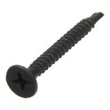 Mack 1020279 - gipsplaatschrf tekspunt zwart gefosfat. 500 st 3,5 x 35 mm | 2 stuks