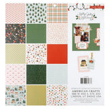 Crate paper • paper pad holly jolly holyday
