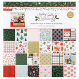 Crate paper • paper pad holly jolly holyday