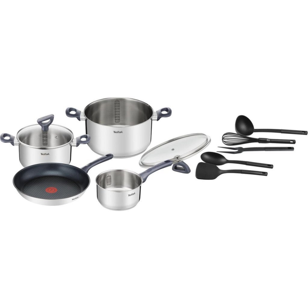 Tefal kookgerei tefal g713sb dailly cook kookset 11-delig