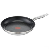 Tefal kookgerei tefal virtuoso koekenpan 28 cm rvs