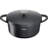 Tefal Kookgerei Tefal Trattoria Stoofpan 28 cm Zwart