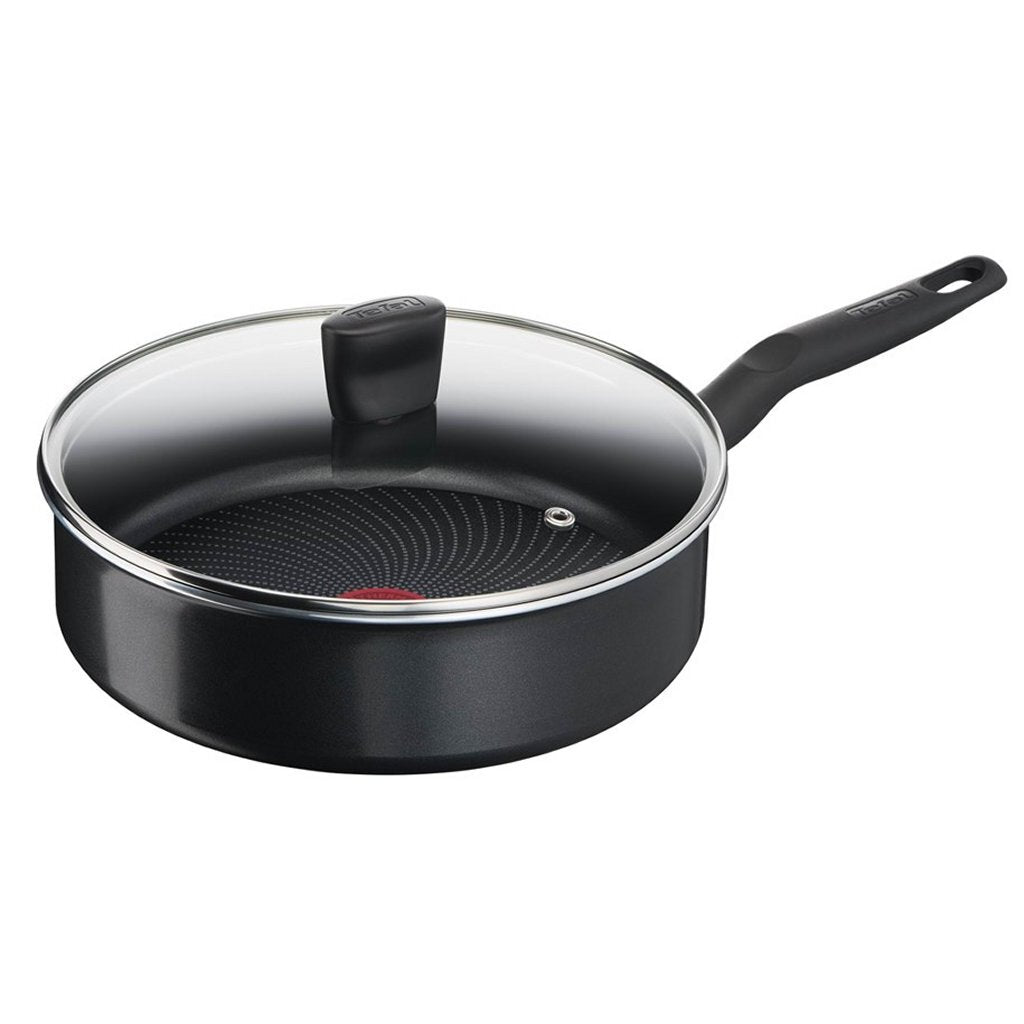 Tefal kookgerei tefal start easy hapjespan 24 cm zwart