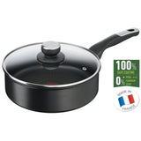 Tefal kookgerei tefal unlimited hapjespan + deksel 24 cm