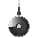 Tefal kookgerei tefal unlimited hapjespan + deksel 24 cm