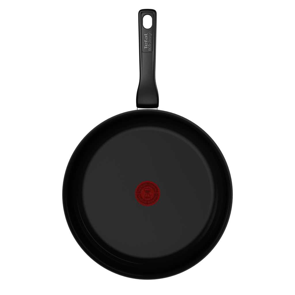 Tefal kookgerei tefal renew black koekenpan 28 cm zwart