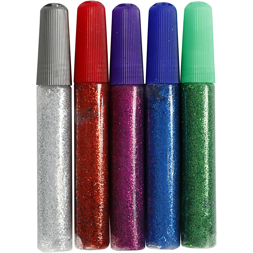 Https: www.cchobby.nl glitterlijm-diverse-kleuren-5x10-ml-1-doos-31808