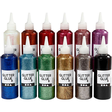 Creativ company https: www.cchobby.nl glitterlijm-diverse-kleuren-12x118-ml-1-doos