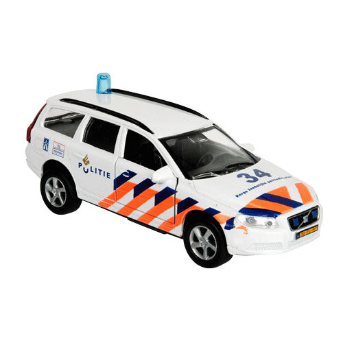 Kids Globe Politie Volvo v70 Licht Geluid