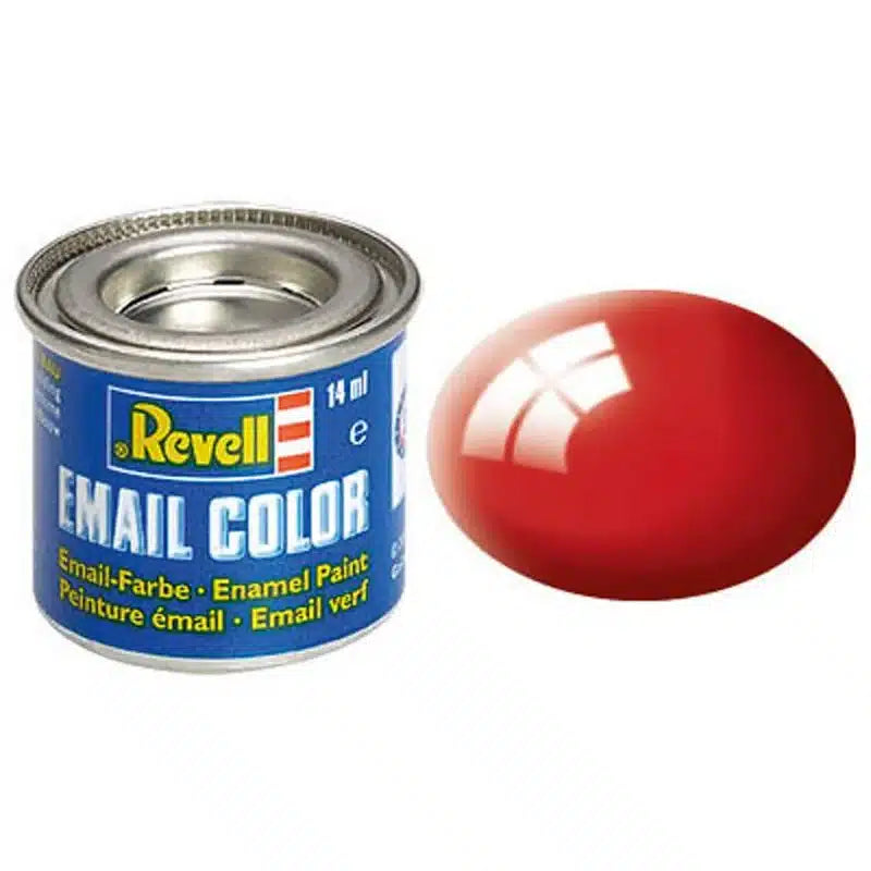 Revell email verf # 31 - vuurrood, glanzend