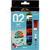 Http: www.cchobby.nl acrylverf-mat-standaardkleuren-6x20-ml-1-doos