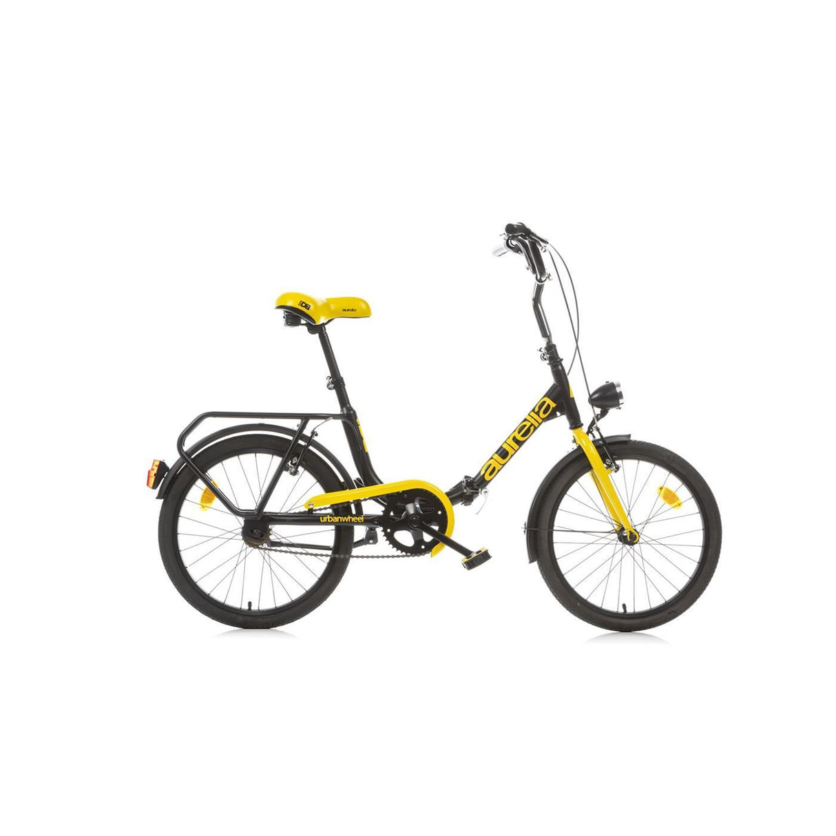 Dino bikes dino vouwfiets 20 inch zwart
