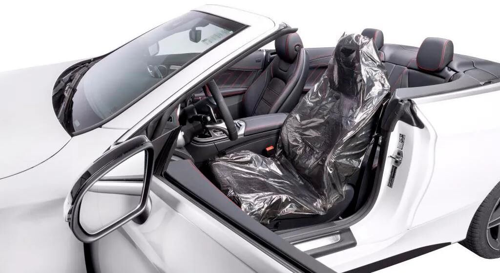 Serwo automotive stoelbeschermhoes premium seat protector premium ca 500 pieces 820x1350mm