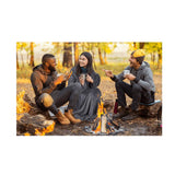 Ootb fleece deken met mouwen 135x172cm antr.