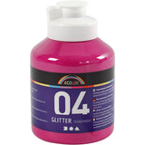 Creativ company https: www.cchobby.nl acrylverf-met-glitters-roze-500-ml-1-fles