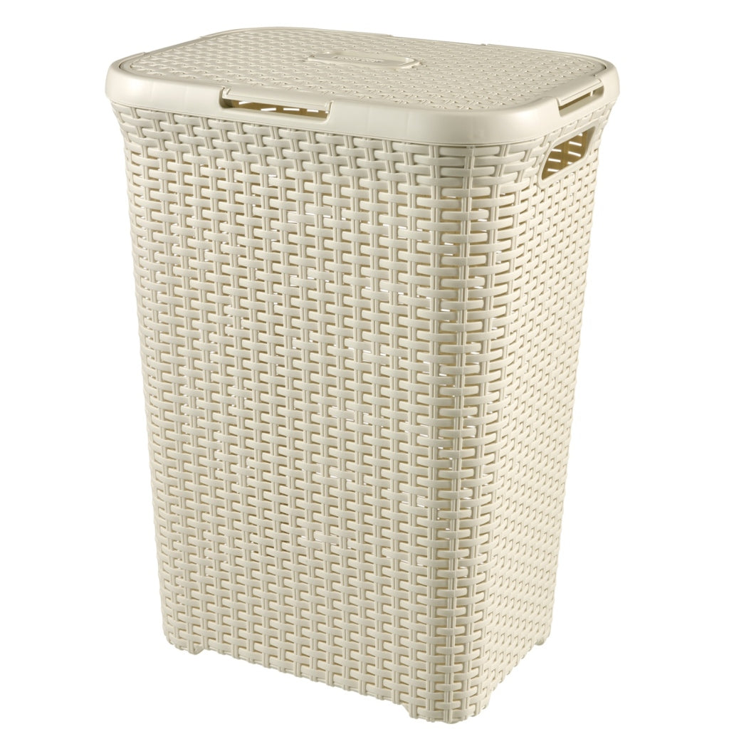 Curver Curver Style Wasmand met Deksel 60L Wit