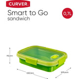 Curver Curver To Go Sandwich Box 0,7 L